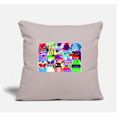 Doodle Squad Class S Light Taupe Pillow